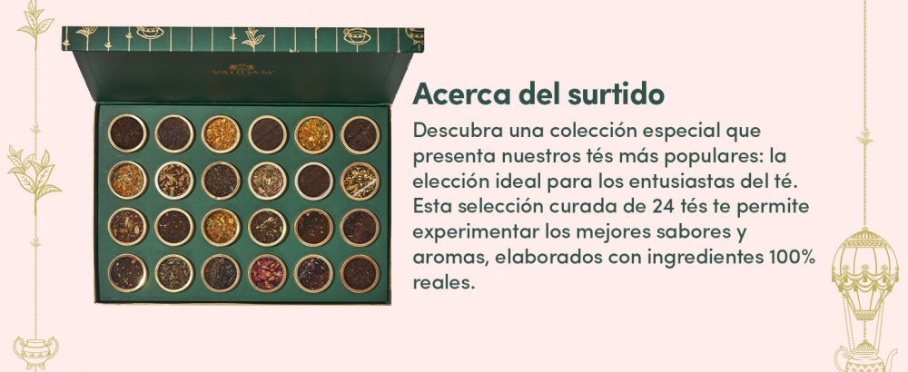 Calendario de Adviento de Tés Gourmet: 25 días de Puro Placer 2 tes3