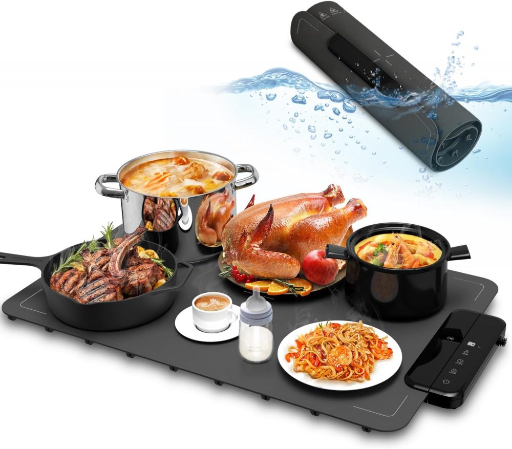 Bandejas Calentadoras Plegables/Enrollables para facilitar tu Cena de Navidad 5 band5